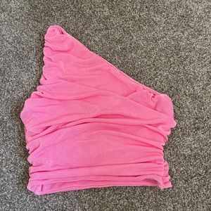 Pink Crop top